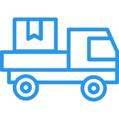 pickup and delivery icon
